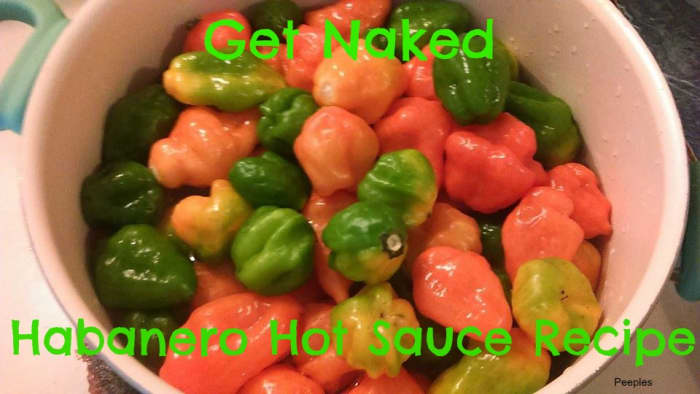 Get Naked Habanero Hot Sauce Recipe Super Hot Spicy Delishably