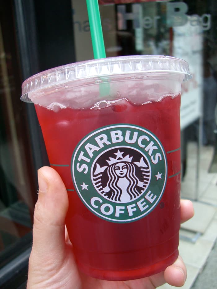 Starbucks Iced Tea Drinks Refreshing Delicious