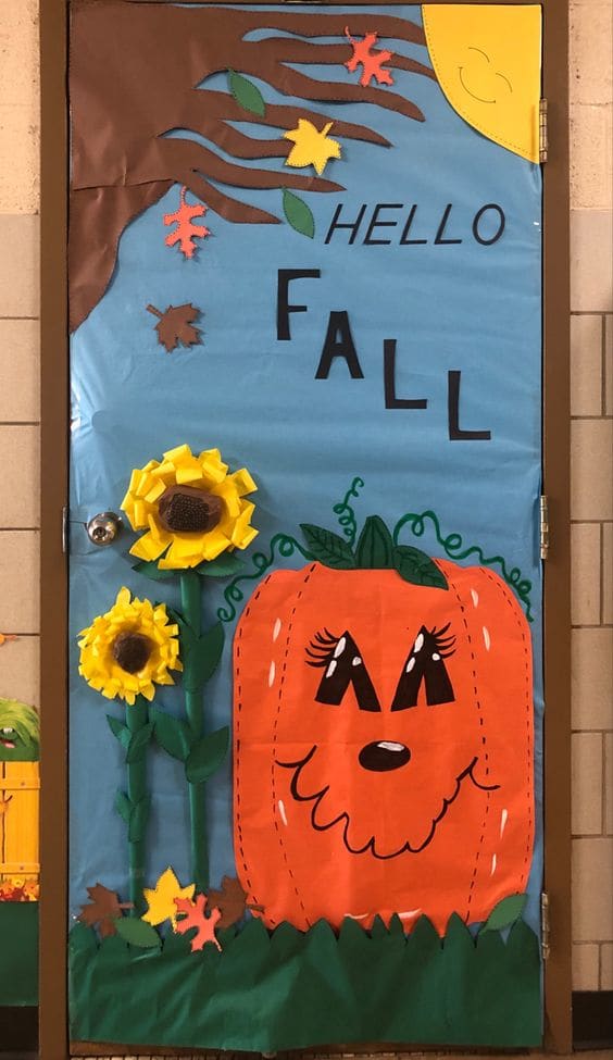 Best Diy Fall Classroom Door Ideas For Feltmagnet