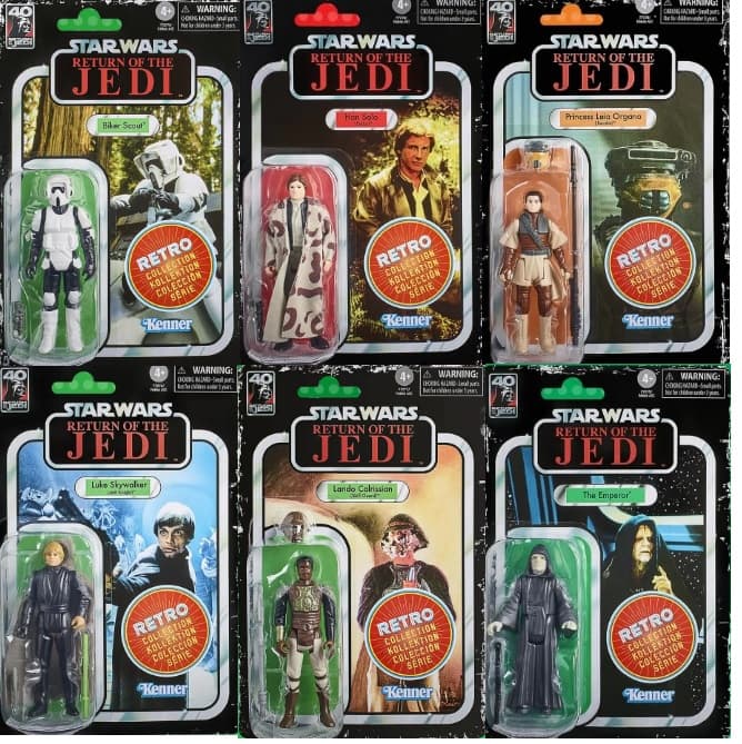 Star Wars Retro Collection Action Figures Collector S Guide Hobbylark