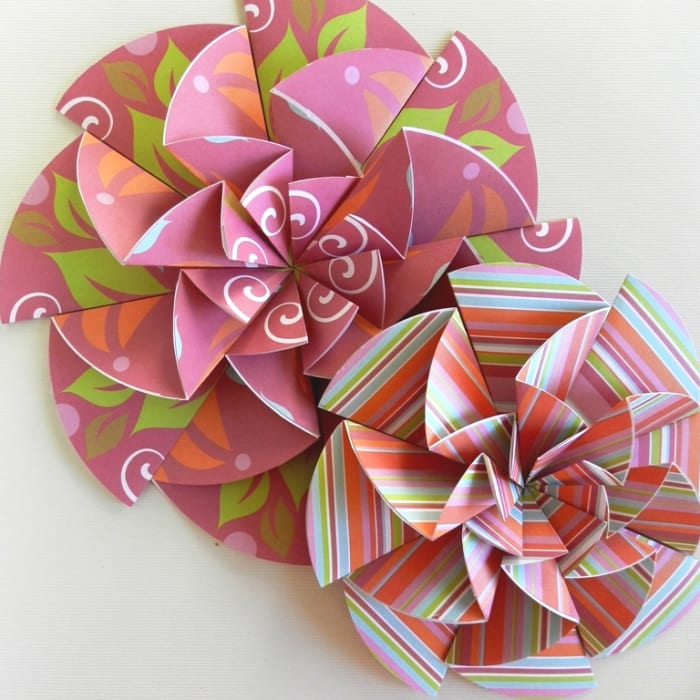 How To Make Paper Rosettes For Party Decor Feltmagnet Crafts