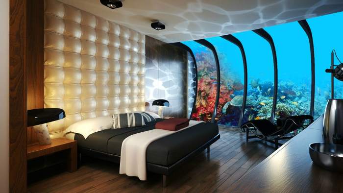 five incredible underwater hotels around the world