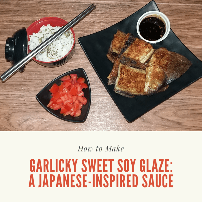 how to make garlicky-sweet soy glaze: a japanese