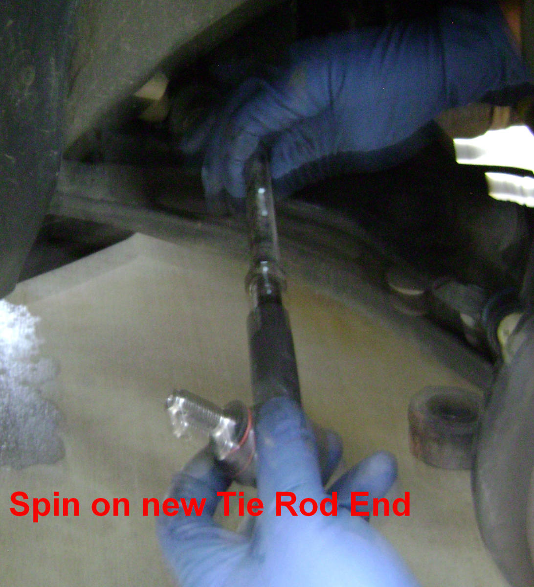 Toyota Camry How To Replace A Worn Tie Rod End Hubpages