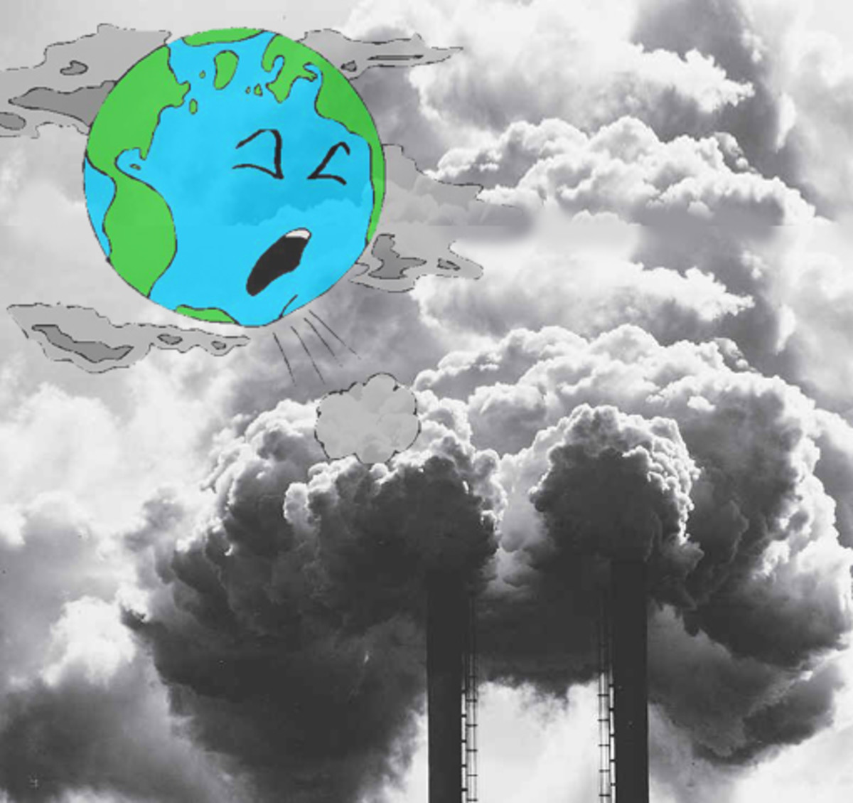 Загрязнение атмосферы земли
