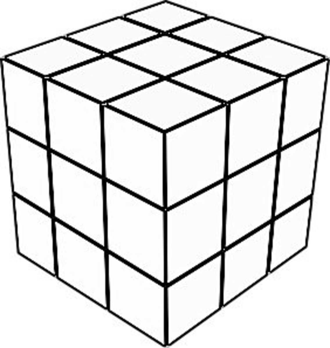 Раскраски кубик рубик пирамида
