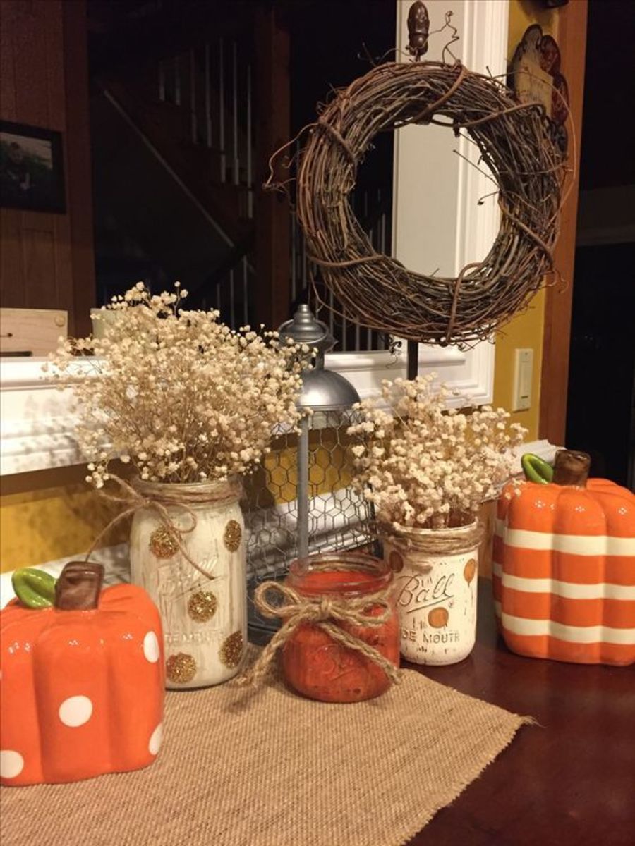 Easy Diy Dollar Store Fall Centerpiece Ideas And Decorations