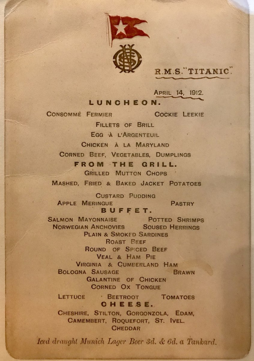 What Was First Class Dining Like On The Titanic Owlcation