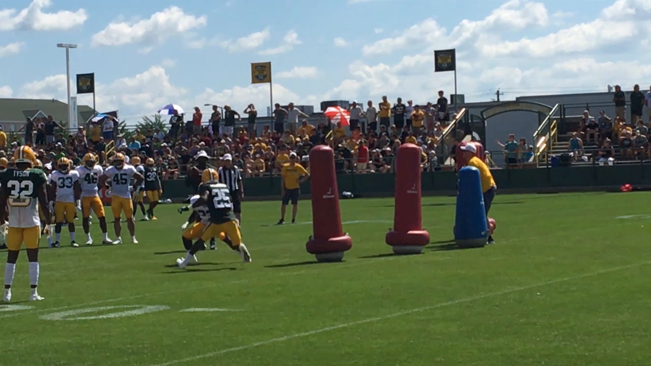 Green Bay Packers Training Camp Highlights Practice 4