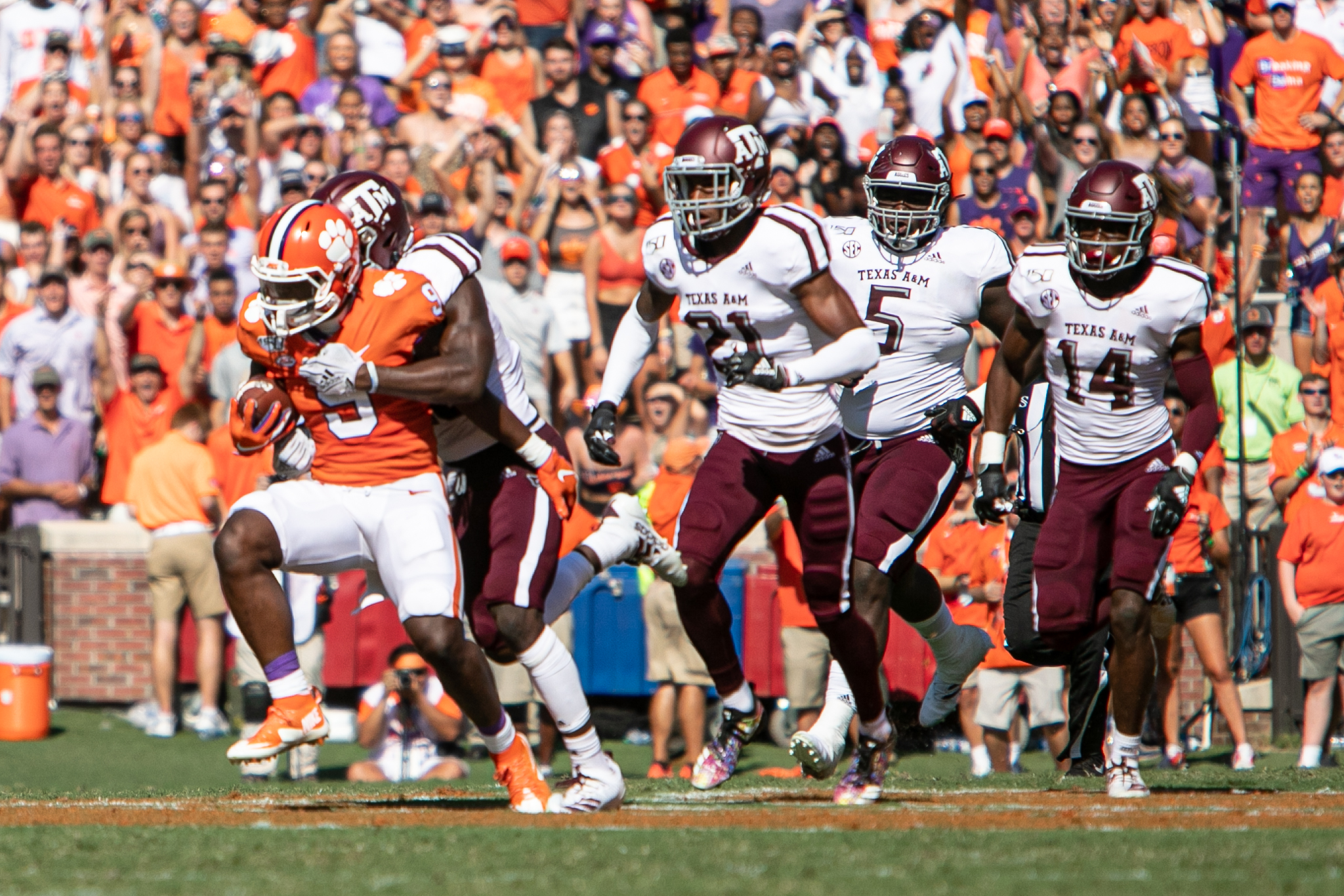 Look: Clemson Offense Vs. Texas A&M Gallery