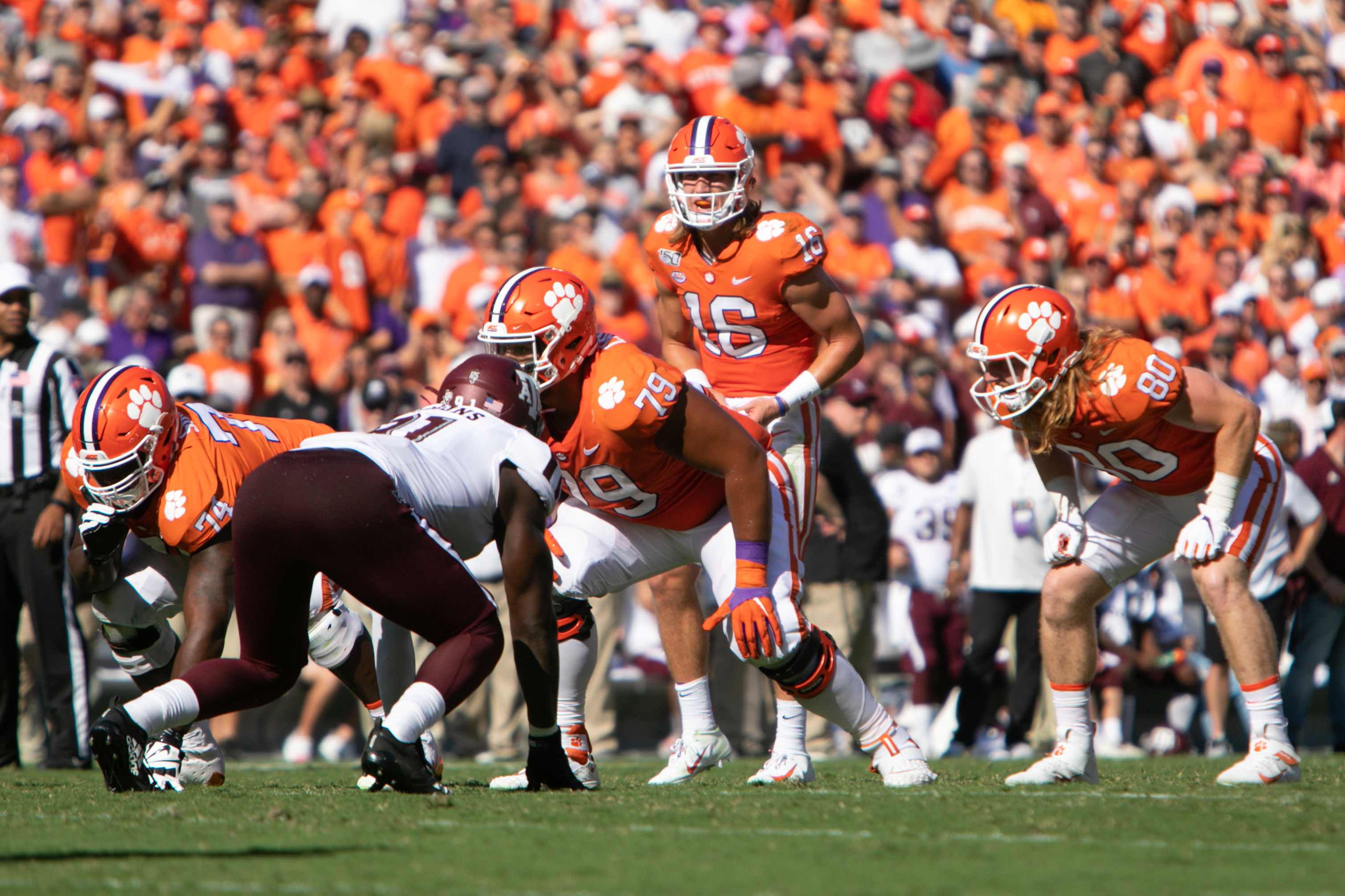 Look: Clemson Offense Vs. Texas A&M Gallery