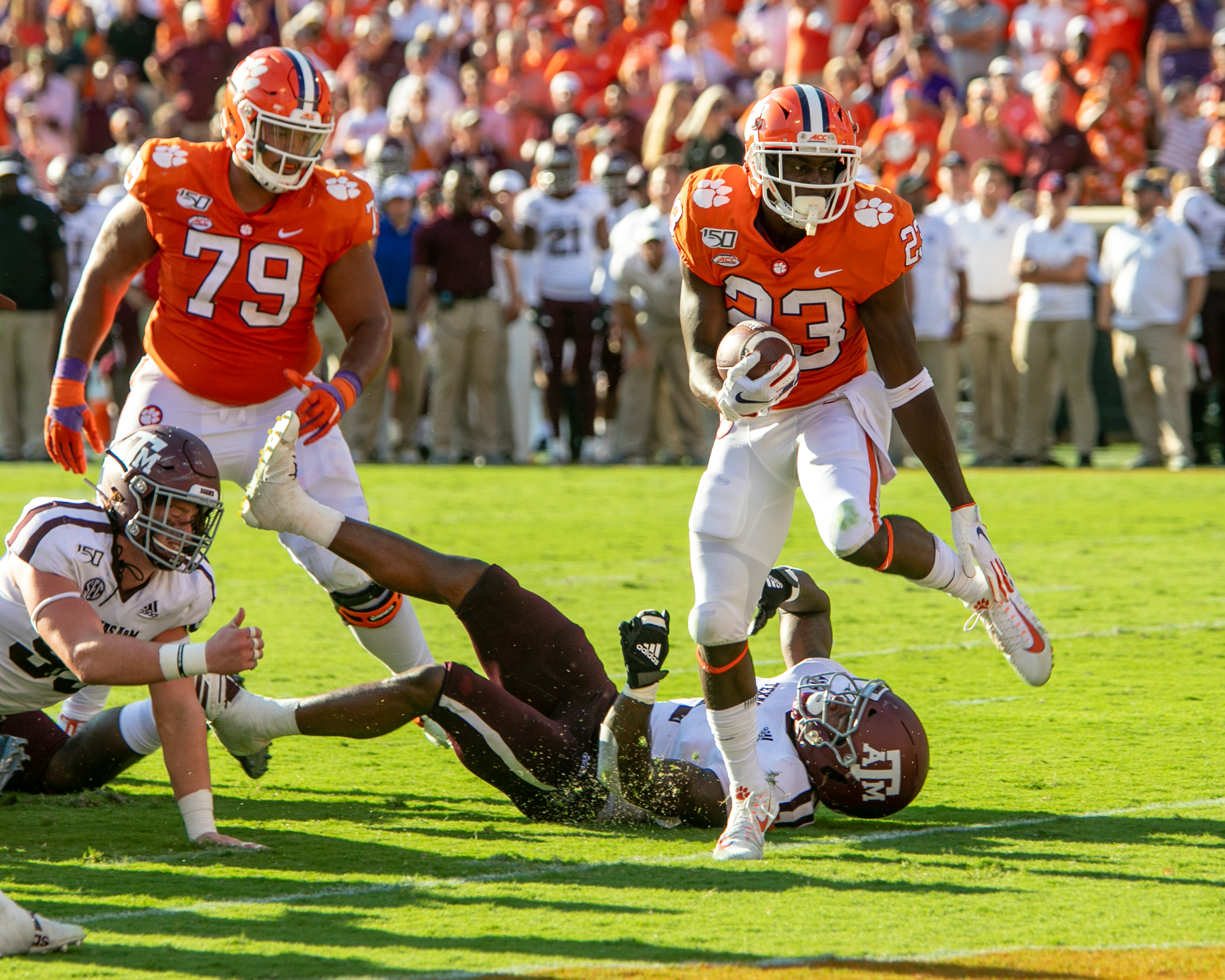 Look: Clemson Offense Vs. Texas A&M Gallery