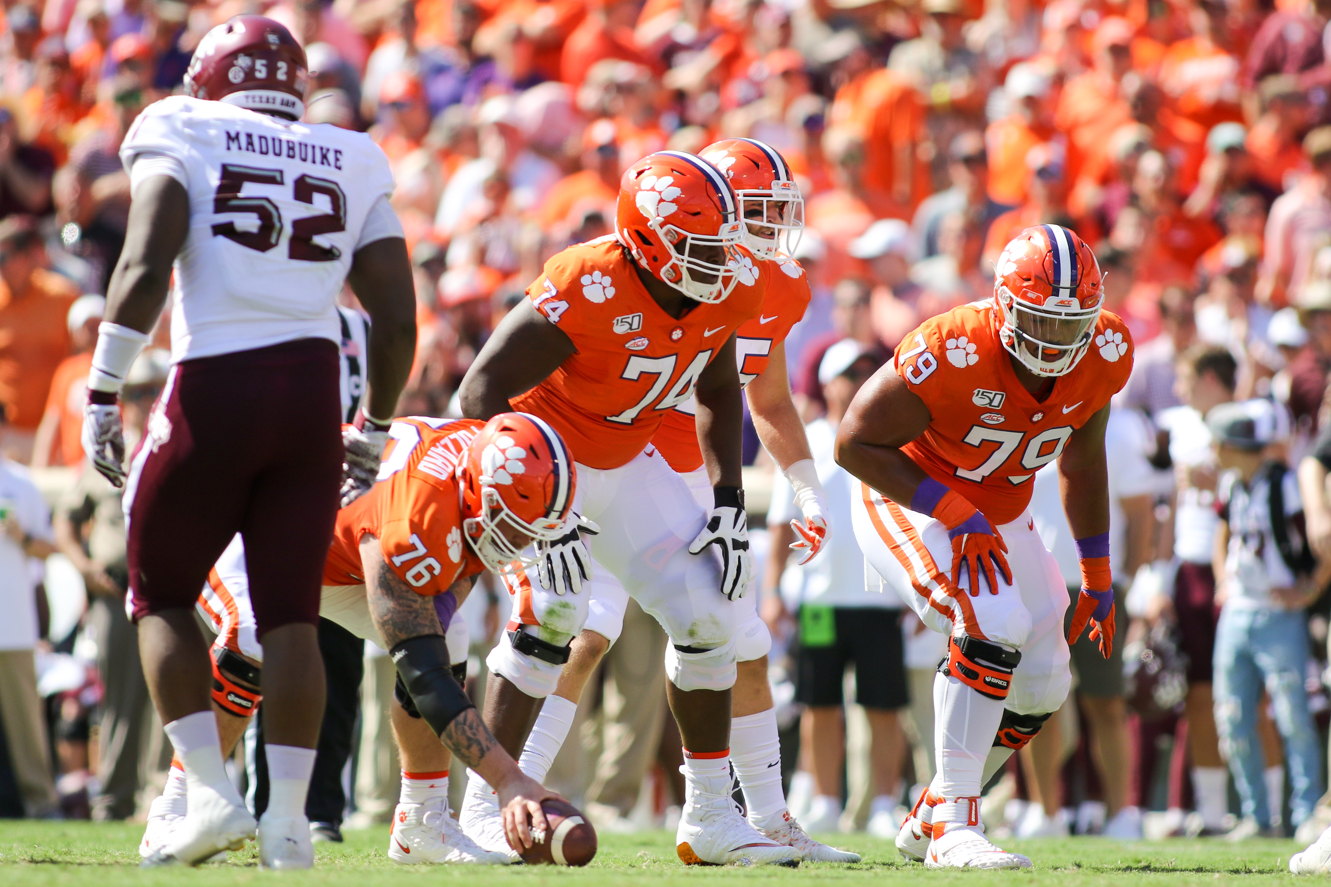 Look: Clemson Offense Vs. Texas A&M Gallery