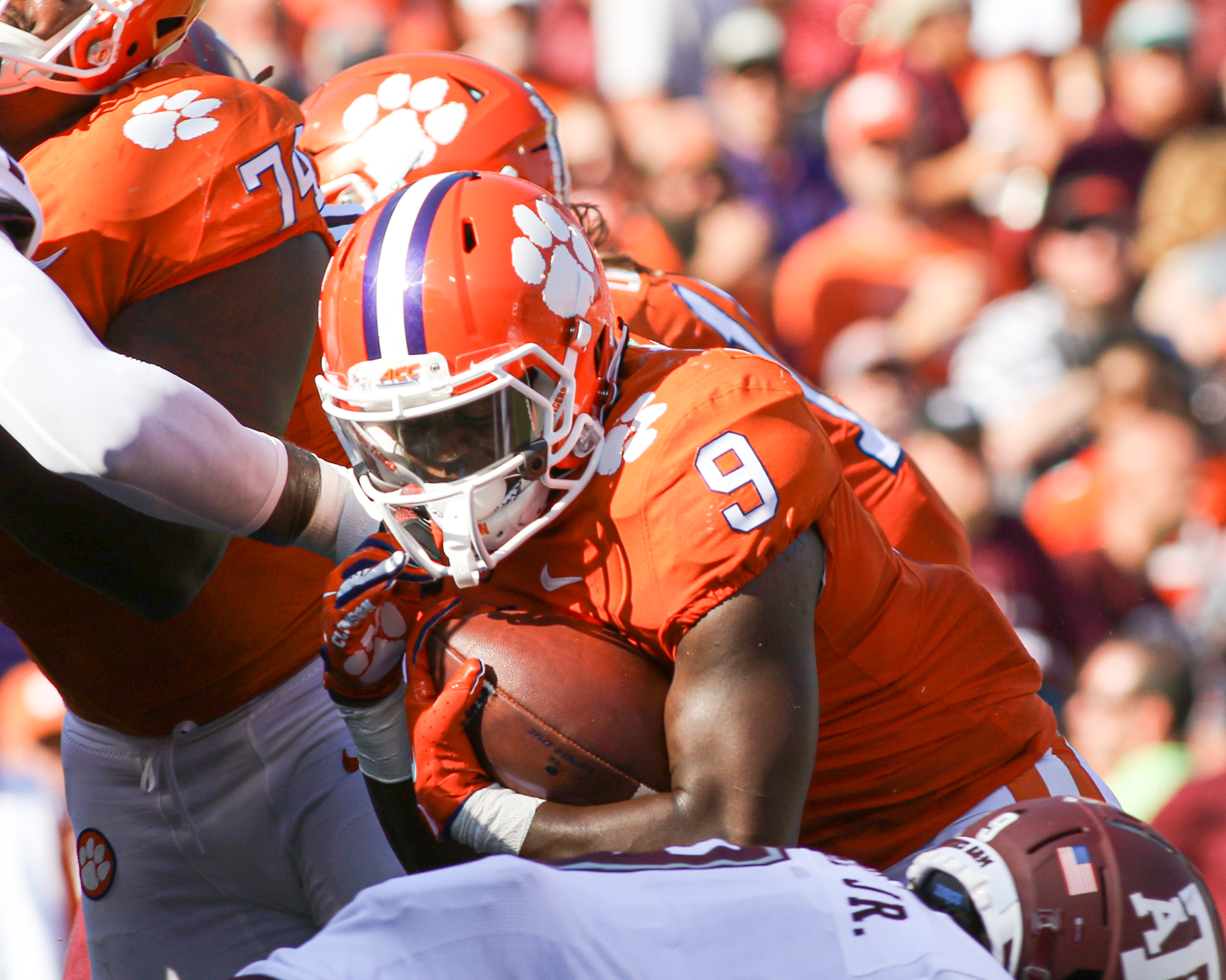 Look: Clemson Offense Vs. Texas A&M Gallery