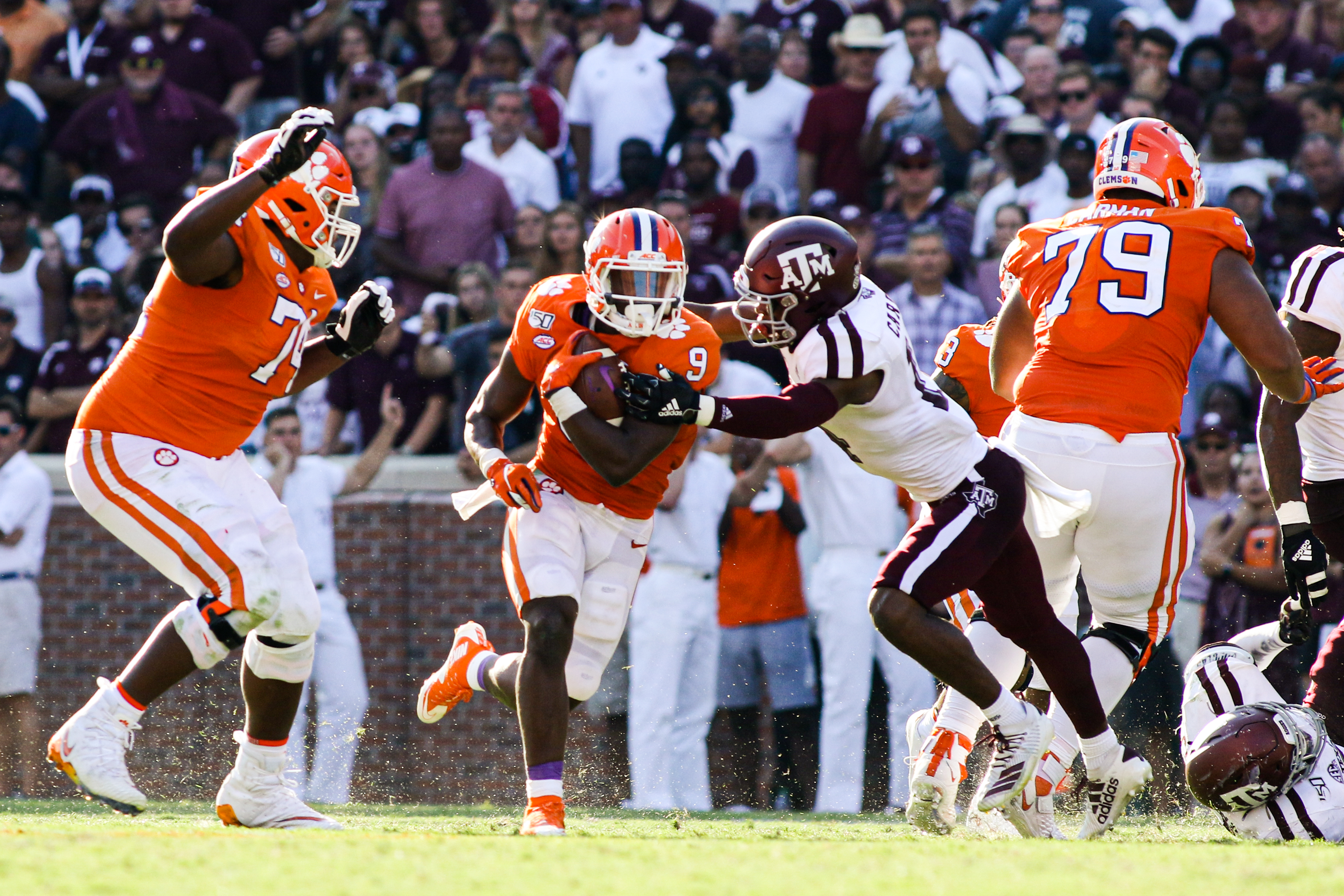 Look: Clemson Offense Vs. Texas A&M Gallery