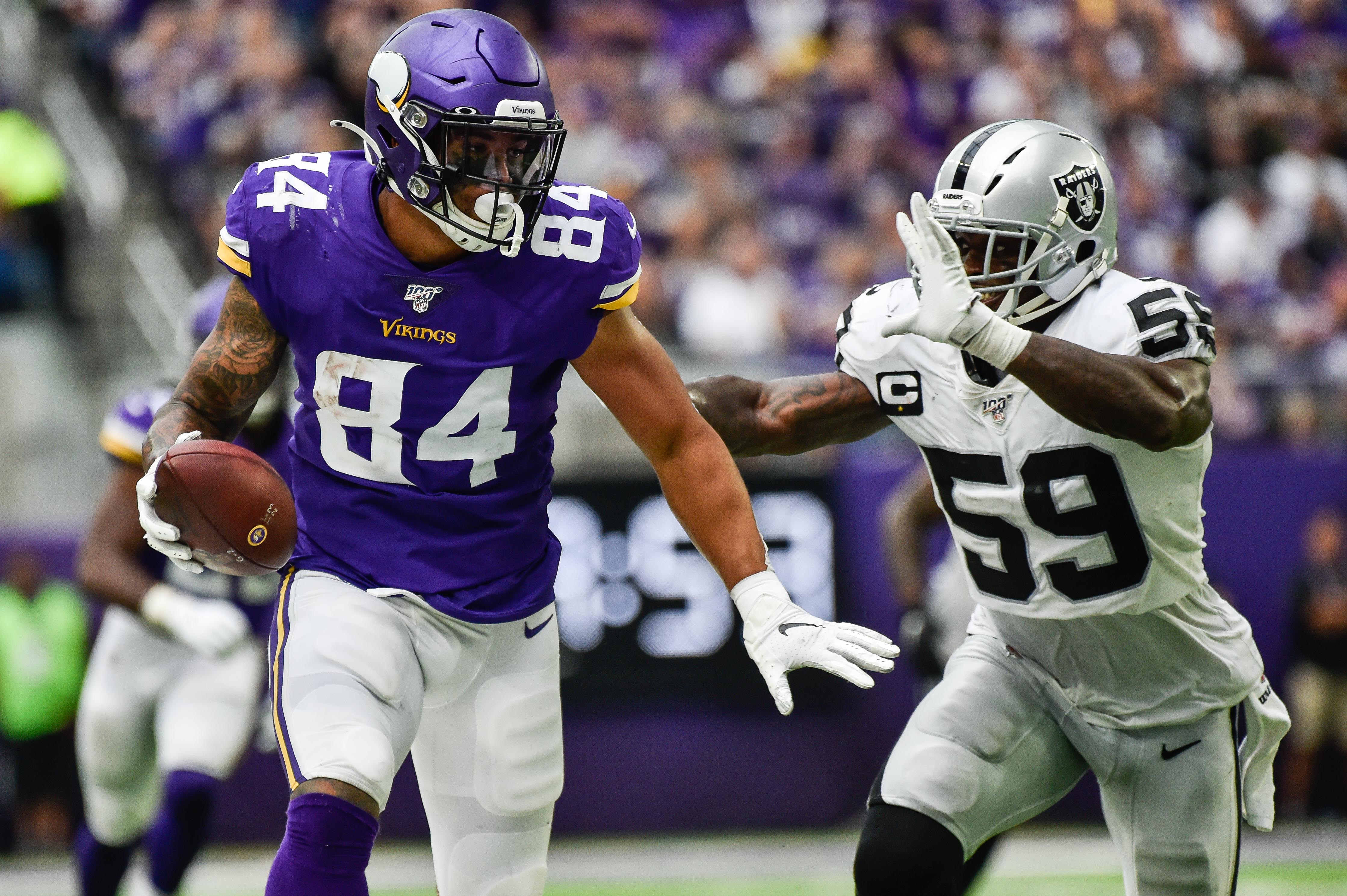 Irv Smith Jr. Is The Vikings' Future (And Present?) At Tight End4476 x 2979
