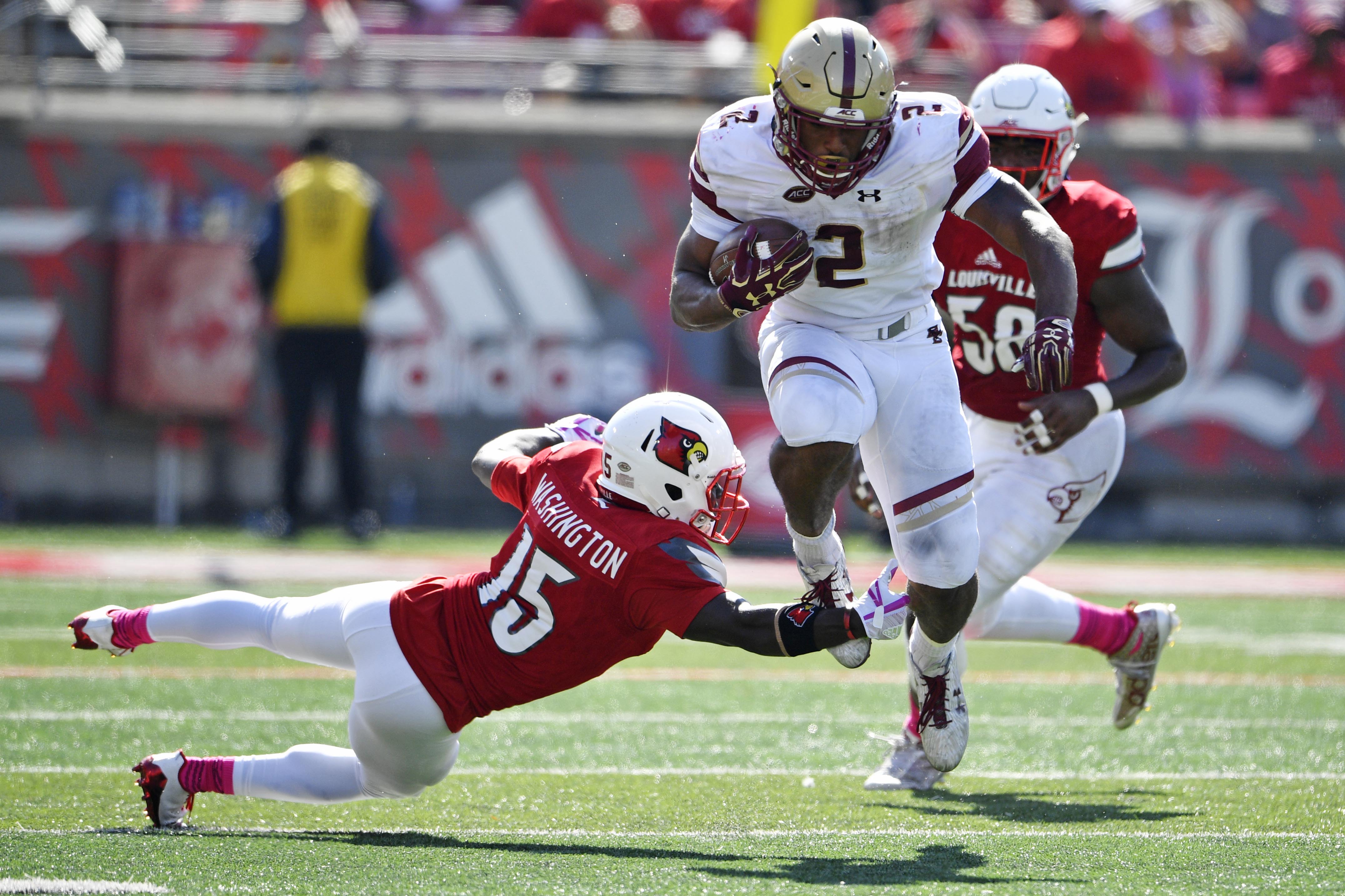 AJ Dillon Returns To The Site Of Career Day When Boston College Faces ...