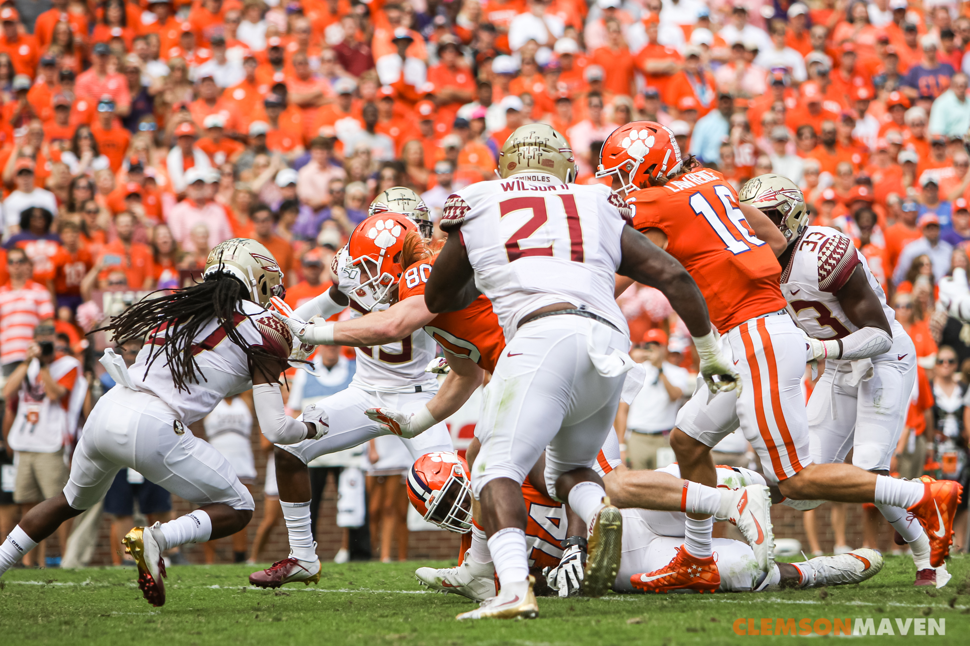 Florida clemson baseball score