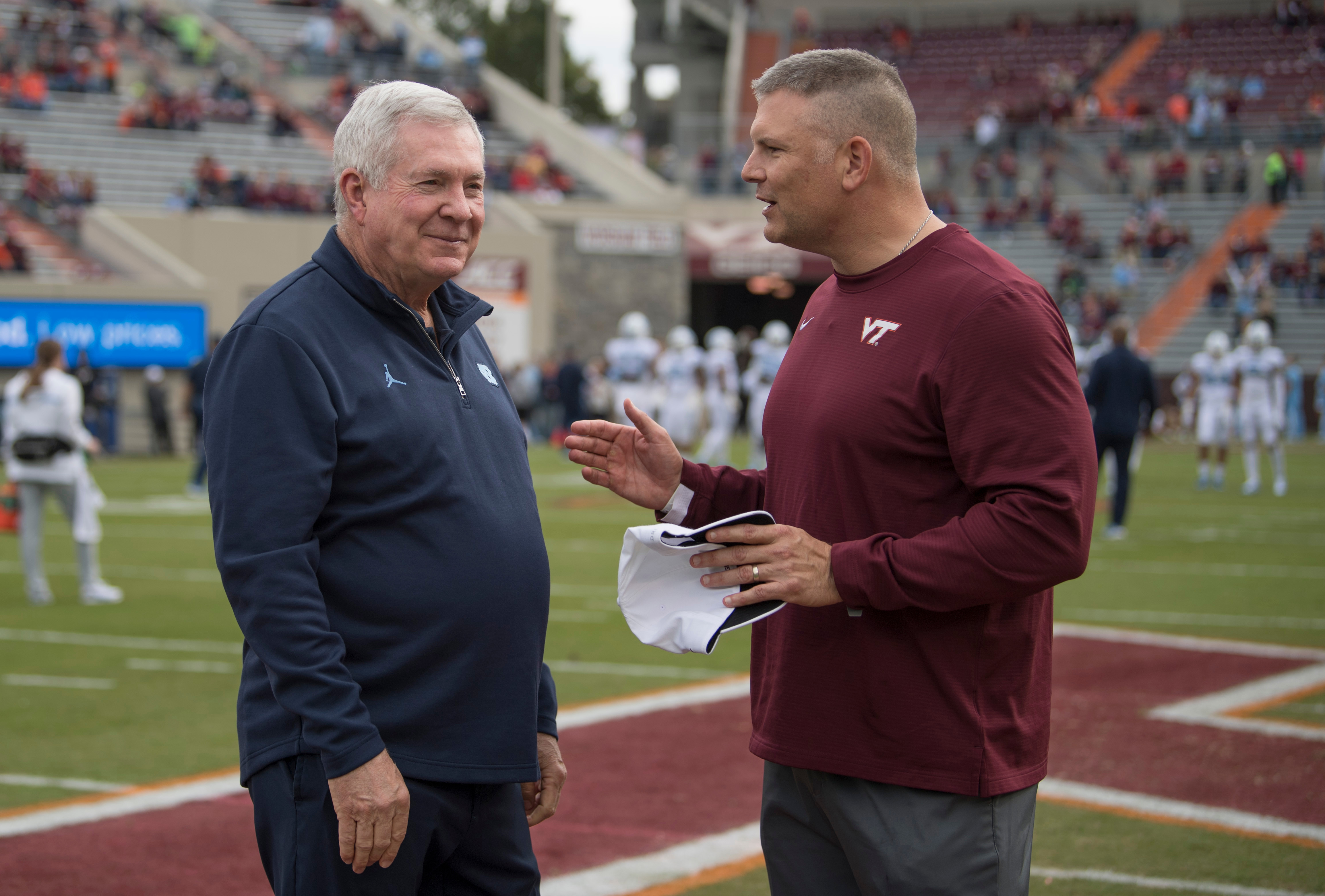 Mack Brown on late playcalling, a change at kicker and what happened