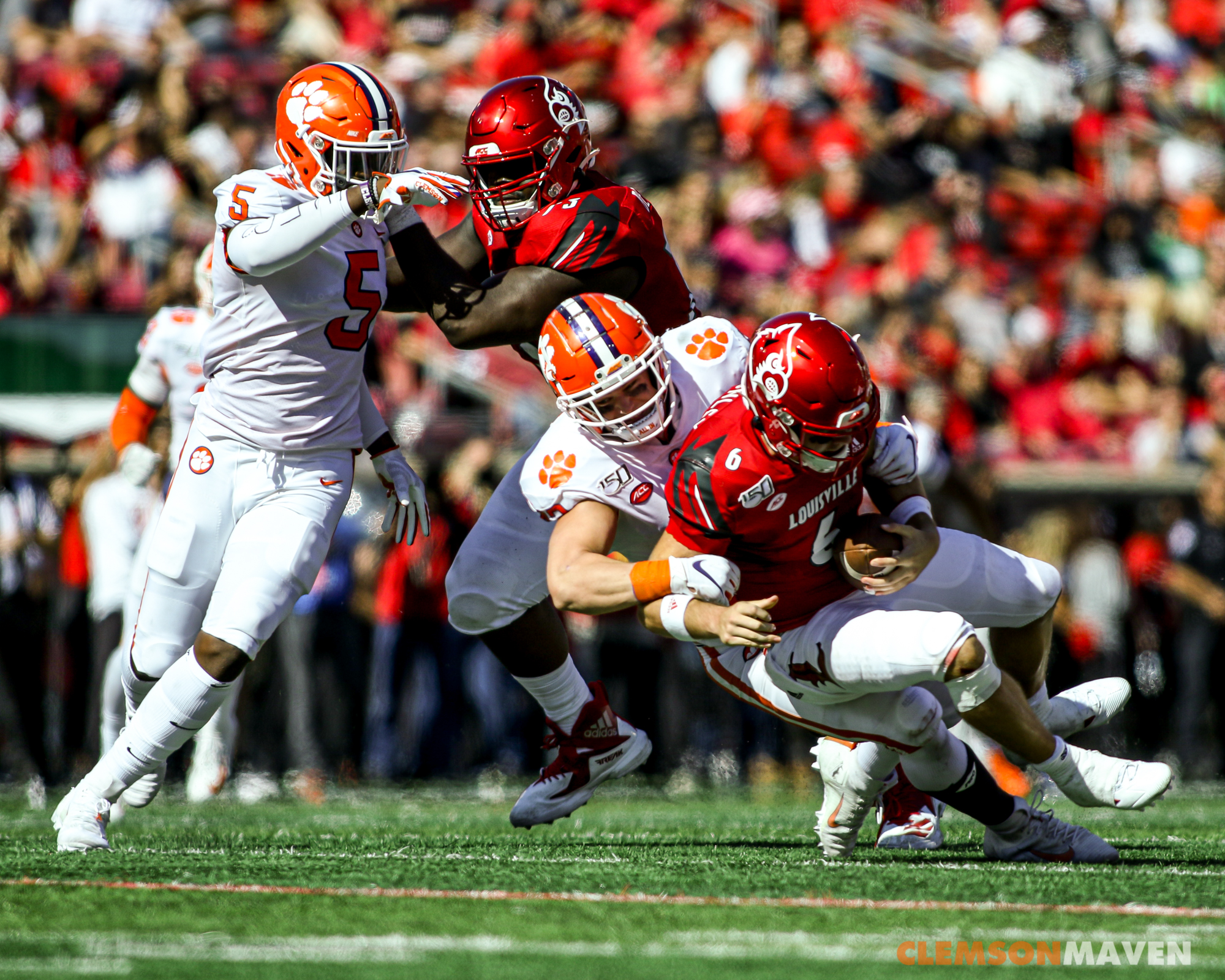 Photo Gallery: Clemson Defense Against Louisville