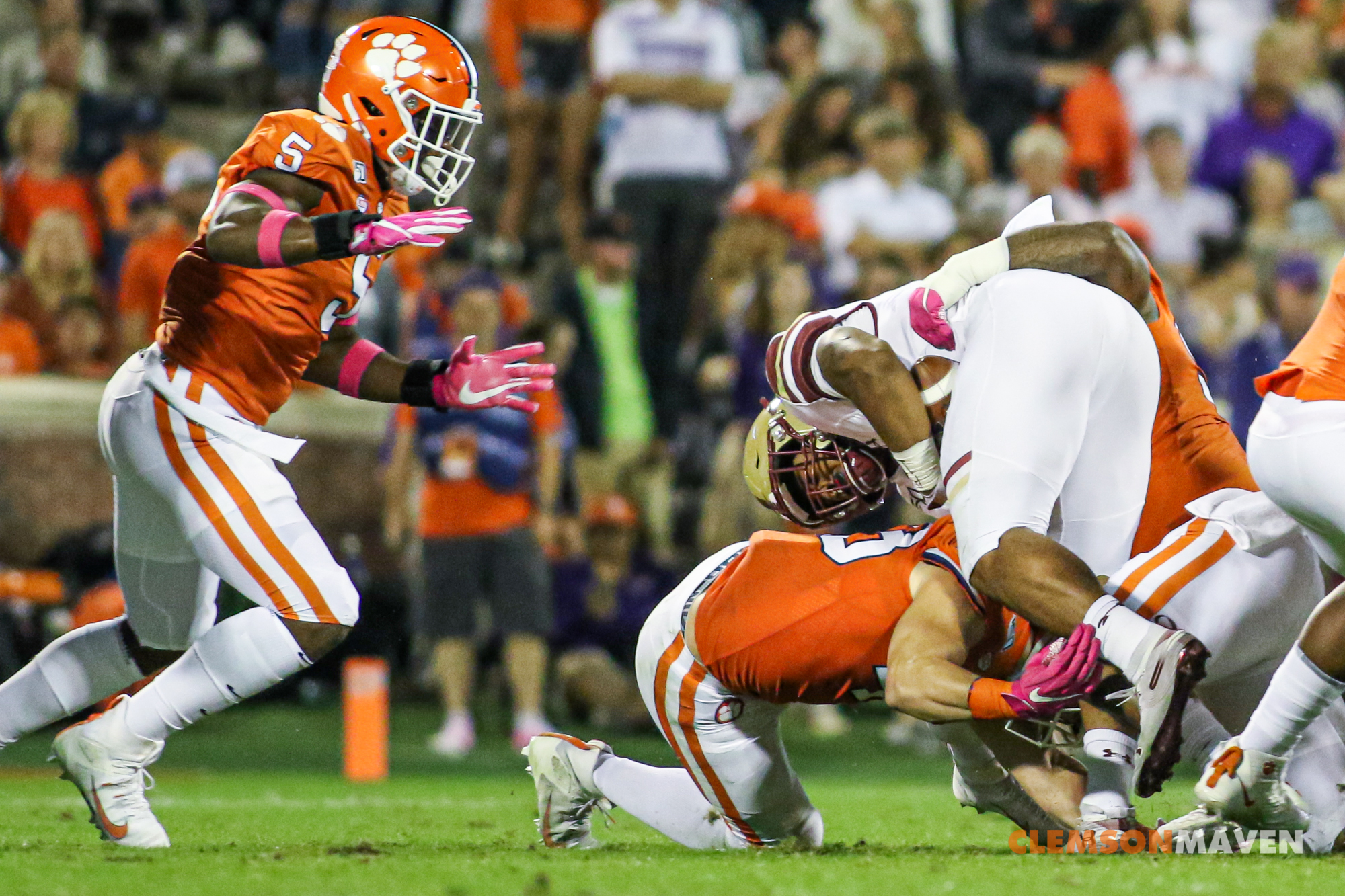 Photo Gallery: Clemson Defense Against Boston College