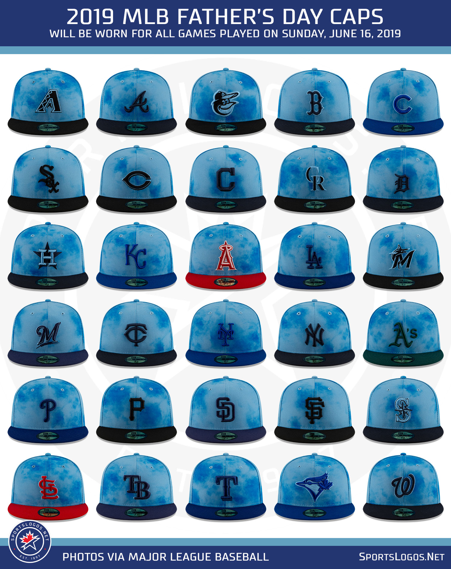 2019 Mlb Father's Day Hats Online 