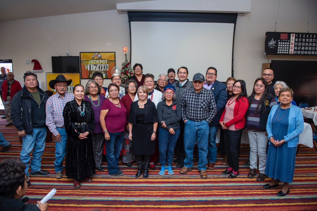 Navajo leaders welcome New Mexico Governor Michelle Lujan Grisham to the Navajo Nation - News Maven