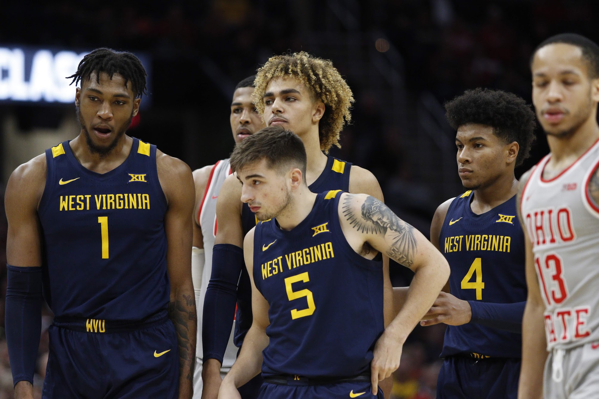 West Virginia Moves up in Latest Top 25 Rankings