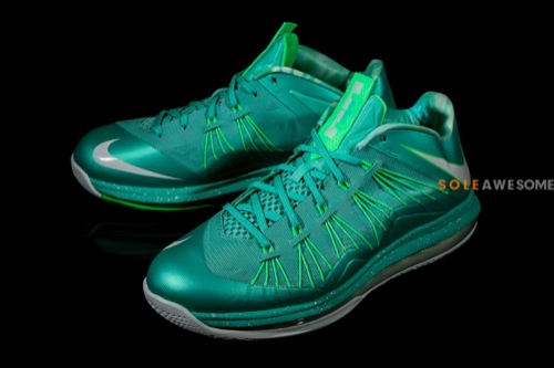 lebron 10 low green