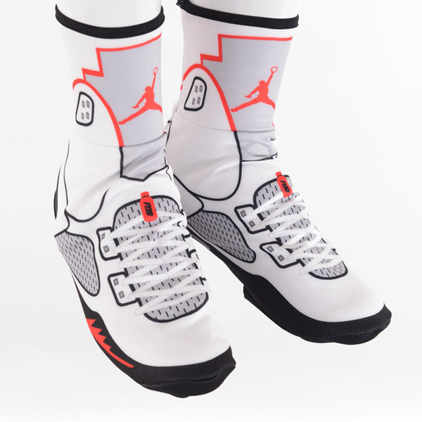 Air Jordan 5 Inspired Shoe Covers For 