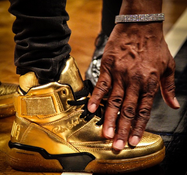 patrick ewing gold medal shoes