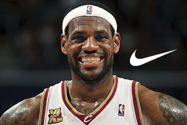 nike contract with lebron james