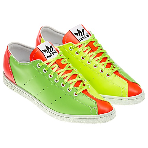 neon bowling shoes
