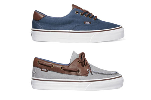 vans canvas and leather