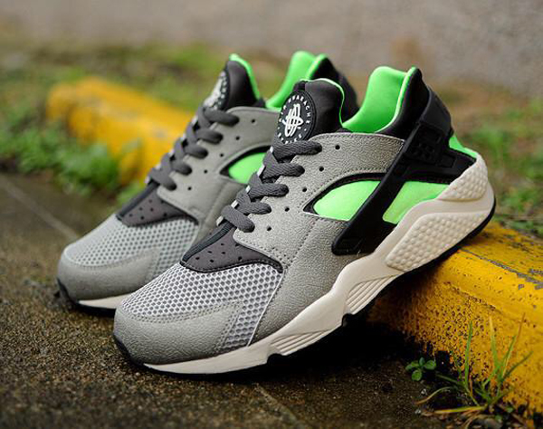 lime green huaraches shoes