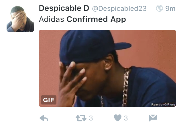 adidas confirmed app uk
