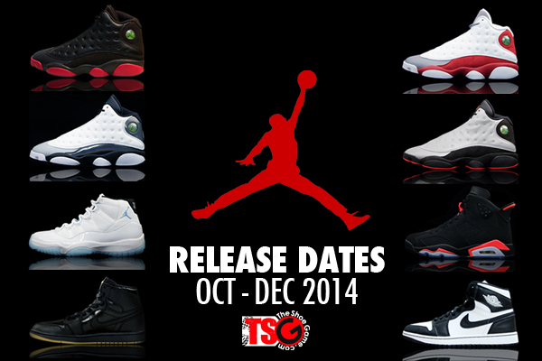 Air Jordan Retro Release Dates For 