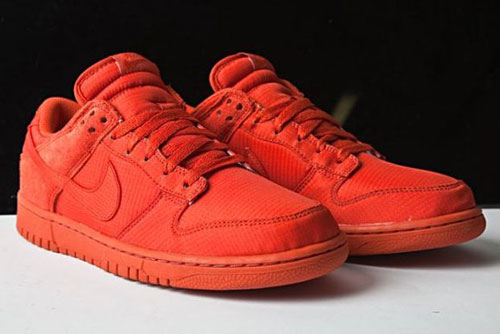 nike sb all red