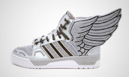 adidas silver wing shoes