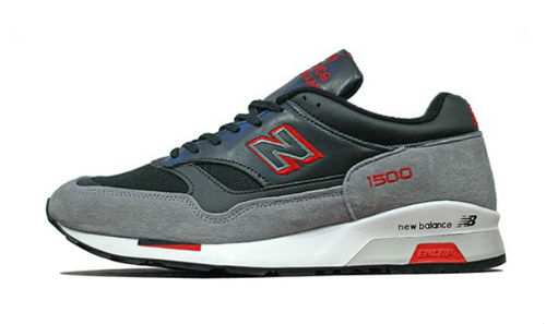 new balance 1500 grey black red