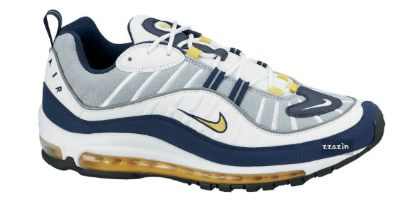 nike air max 98 blue and yellow nike air max 98 blue and yellow