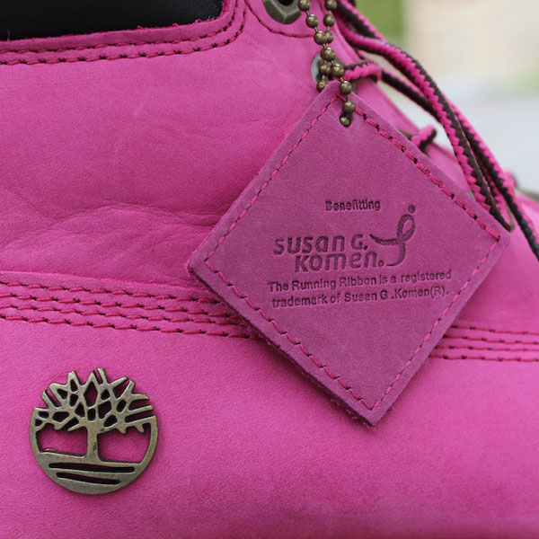 timberland breast cancer boots