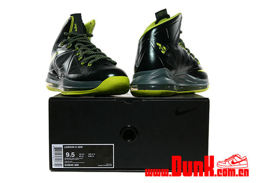 lime green lebron 10