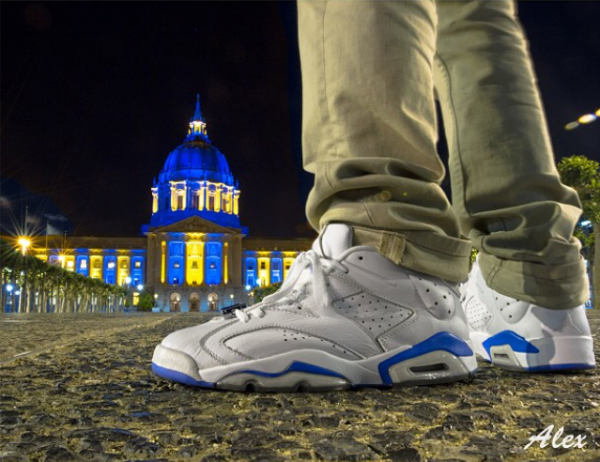 jordan 6 low university blue