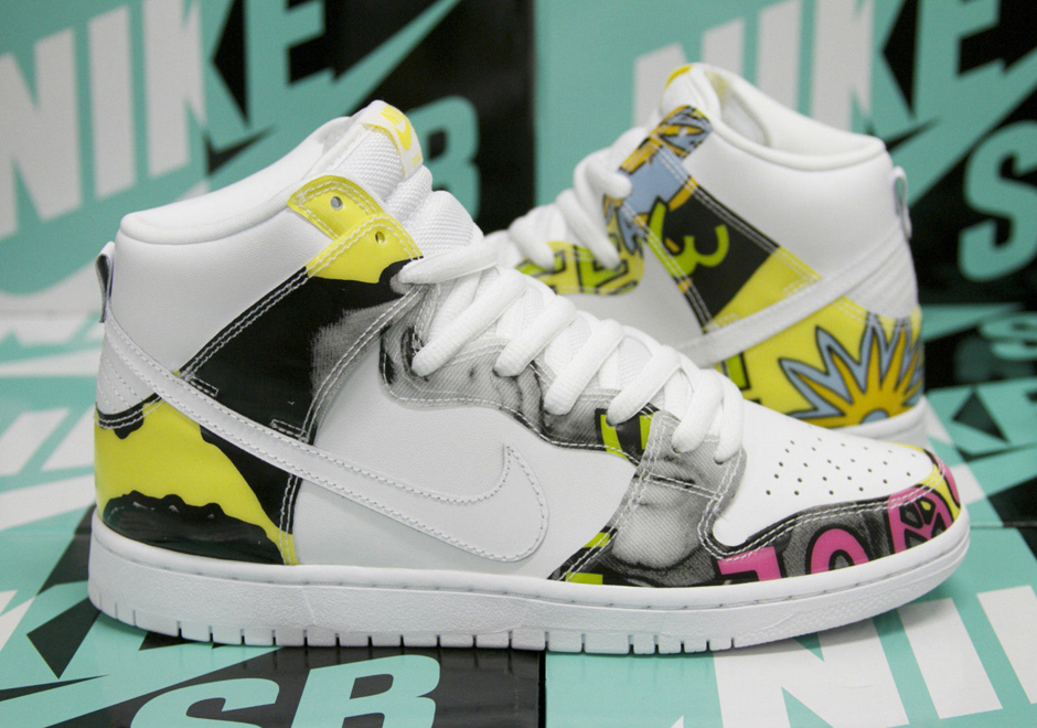 nike dunk high sb de la soul 2015
