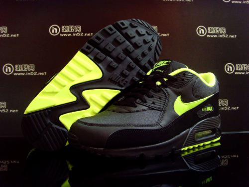Nike Air Max 90 Black/Volt/Dark Grey
