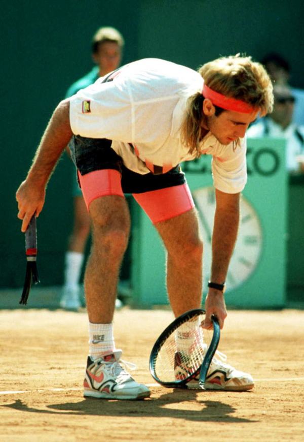 agassi tennis shoes