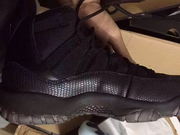 jordan 11 snakeskin black