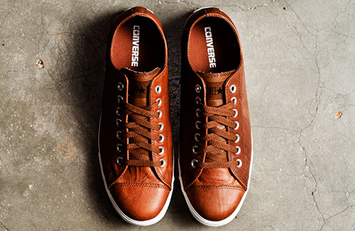converse slim ox brown leather