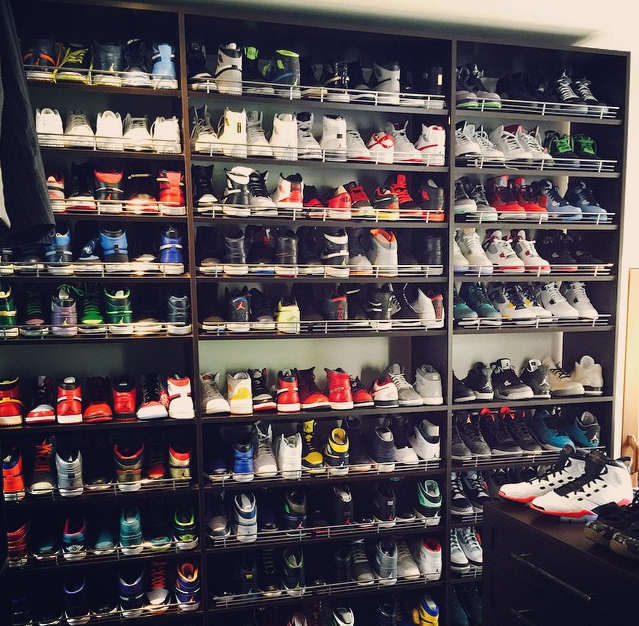 dj khaled sneaker room